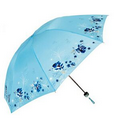 Metal Shaft Umbrella with Silver Color Plastic Handle